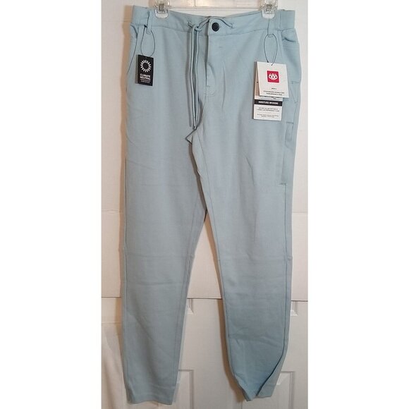 686 Everywhere Double-Knit Performance Fleece Pants Blue Fog Men's MED - Picture 1 of 7